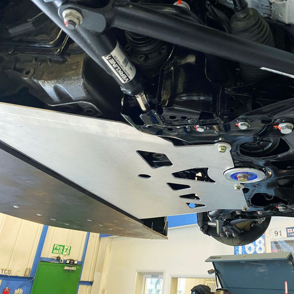 TCR Metal Undertray for use with Area Motorsport Splitter Kit - Area ...