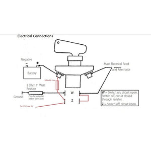 Battery Isolator - MSA Race Car Kill Switch