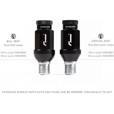 Racingline Wheel Stud and Nut Kit M14 x 1.5 Tapered Seat