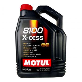 Motul 8100 x-cess 5w40 Full Synthetic Engine Oil 5L