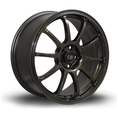 Rota Force 17x8 ET35 5x114.3 Civic Cup Wheels Gunmetal