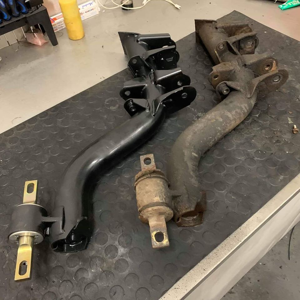 Spherical Rear Trailing Arm Inserts DC5 EP3 Type R - Area Motorsport