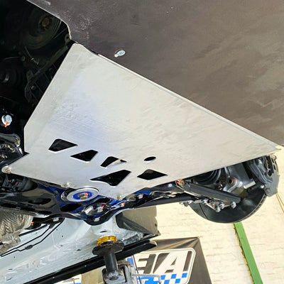 TCR Metal Undertray for use with Area Motorsport Splitter Kit