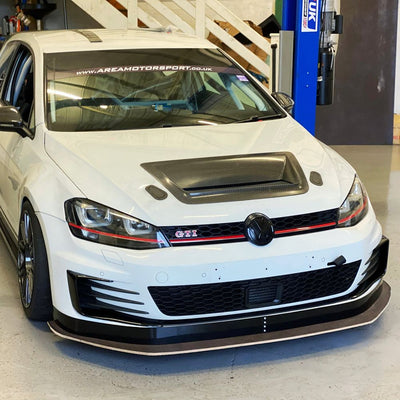 Carbon MQB Golf TCR Bonnet Scoop
